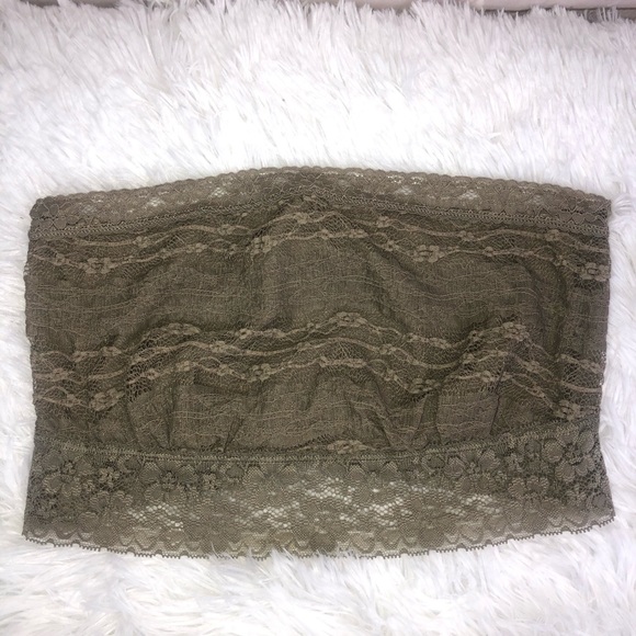 Intimately FP Lace Trim Bandeau taupe - Picture 4 of 10